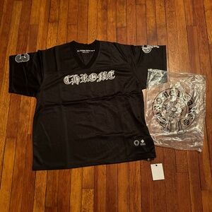 Chrome Hearts Jersey Mesh Short Sleeve Shirt